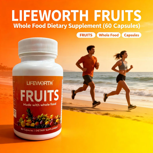 LIFEWORTH FRUITS: Whole Food Dietary Supplement (60 Capsules)